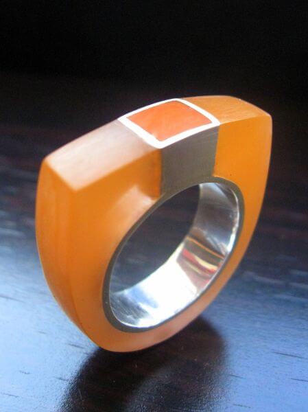 resin ring - the funky craft