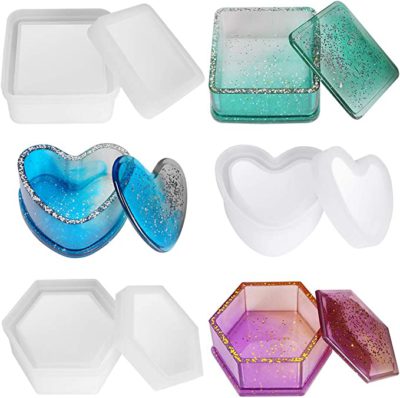 Jewelry Box Resin Molds