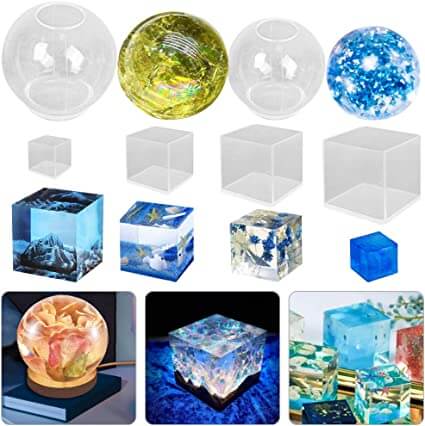 Sphere Cube Resin Moulds